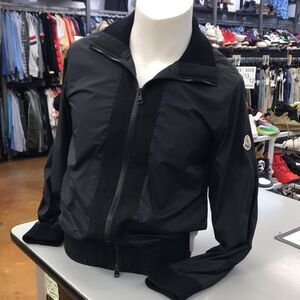 Moncler Black Bomber Jacket